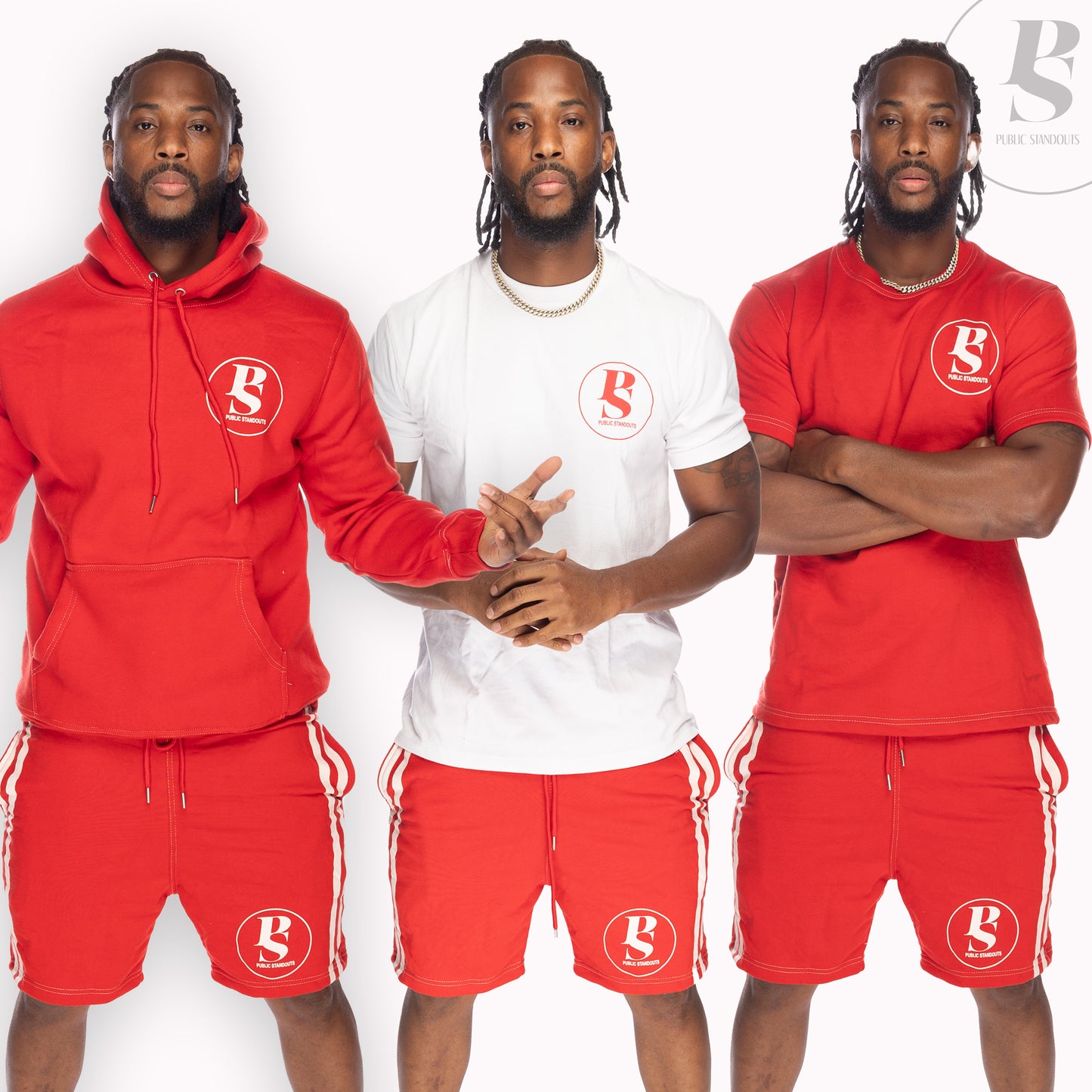 Impact White Tee – Bold Moves Collection